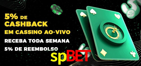 Promoções do cassino ao Vivo spbet